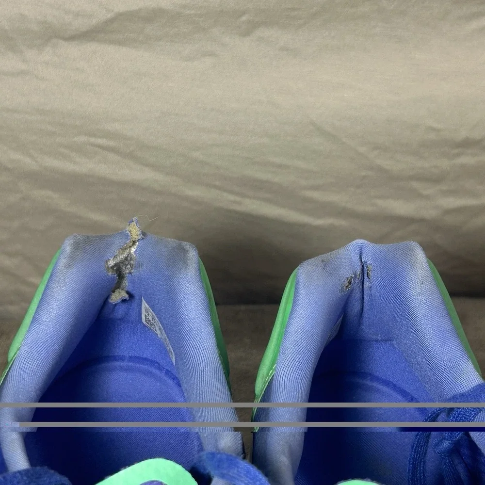Adidas Adizero Boston 10 Blue Green Running Shoes Sneakers Mens